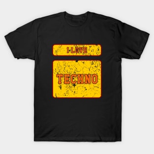 LOVE TECHNO MUSIC T-Shirt